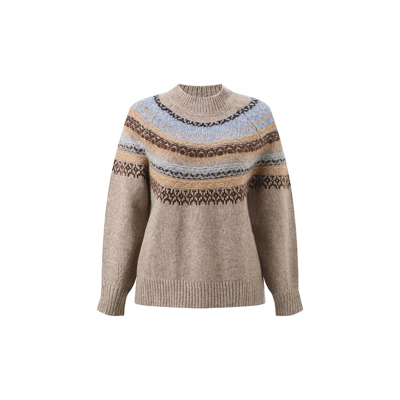 Nordic Pattern Sweater Women's